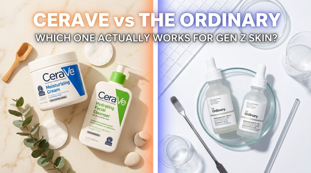 I Am a GenZ Woman. How Does CeraVe Compare to The Ordinary in Terms of Skincare Effectiveness?