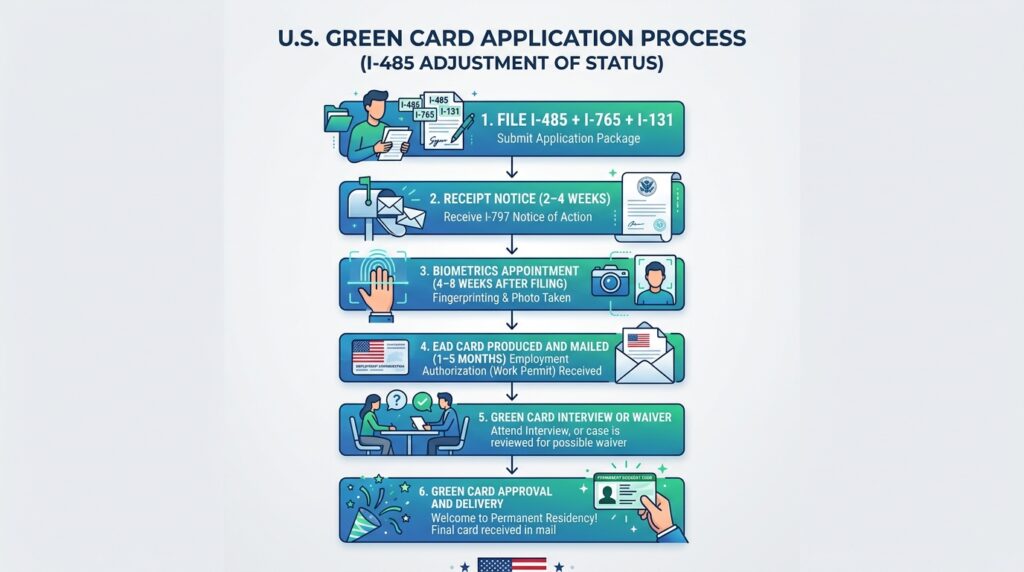 When do you get EAD in green card process — step by step for NIW applicants