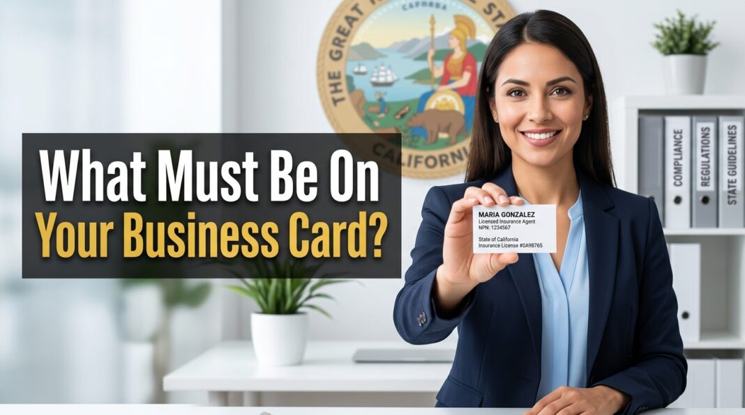 What Are Typical Insurance Agent Disclosures for Business Cards?