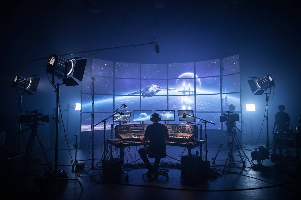 electronic music influence on film soundtracks and TV media culture