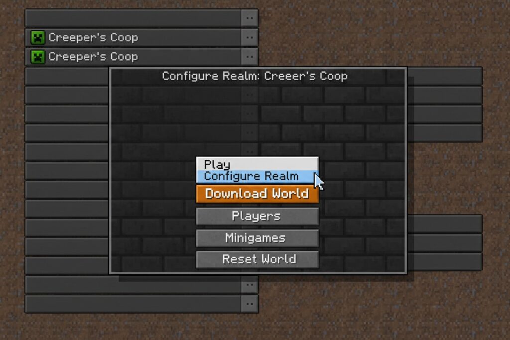 How to Make a Realm on Java 1.21.10 with Datapacks