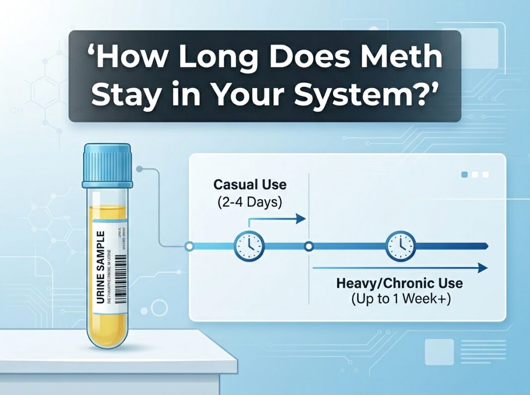 How Long Does Meth Stay in Your System for a Urine Sample?