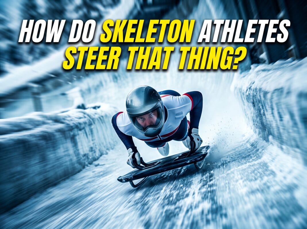 How Do Skeleton Athletes Steer That Thing?