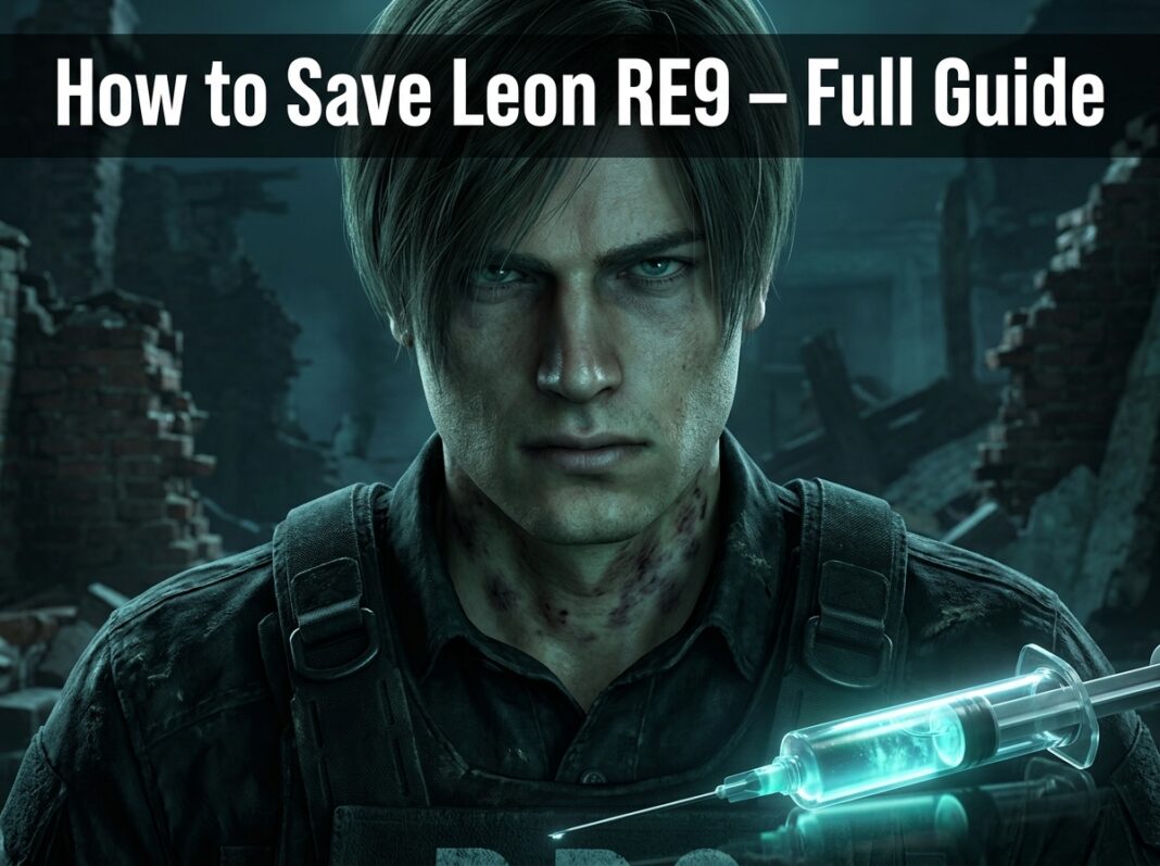 how to save leon re9 – Leon Kennedy infected with Raccoon City Syndrome Resident Evil Requiem guide