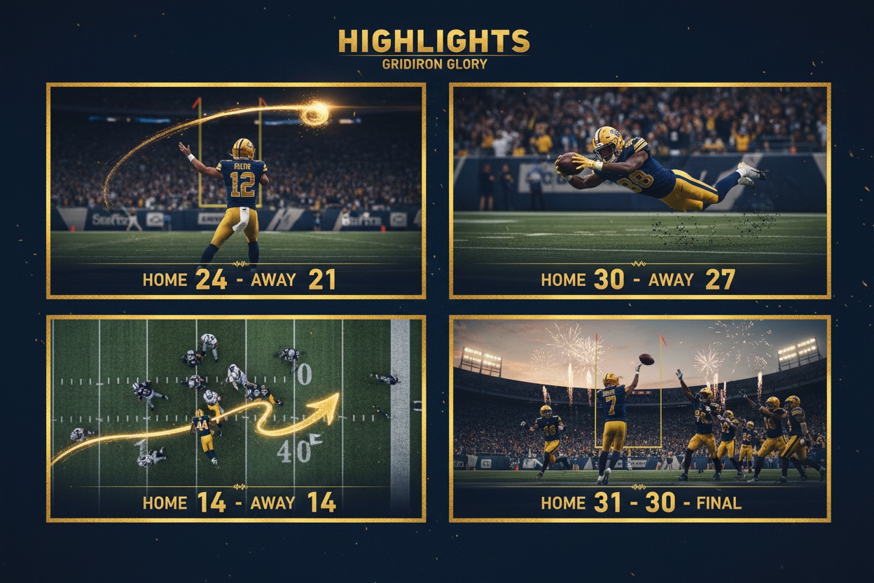 The best scoring of Kalimac Hogpen football highlight moments greatest plays