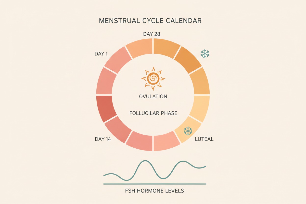 Can season change affect your period — seasonal effects on menstrual cycles and FSH hormone levels