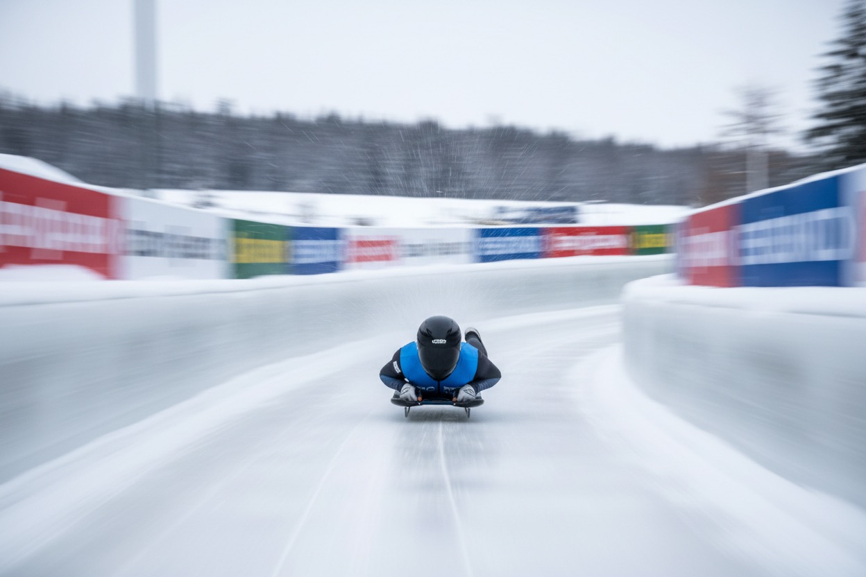 How Do Skeleton Athletes Steer That Thing?
