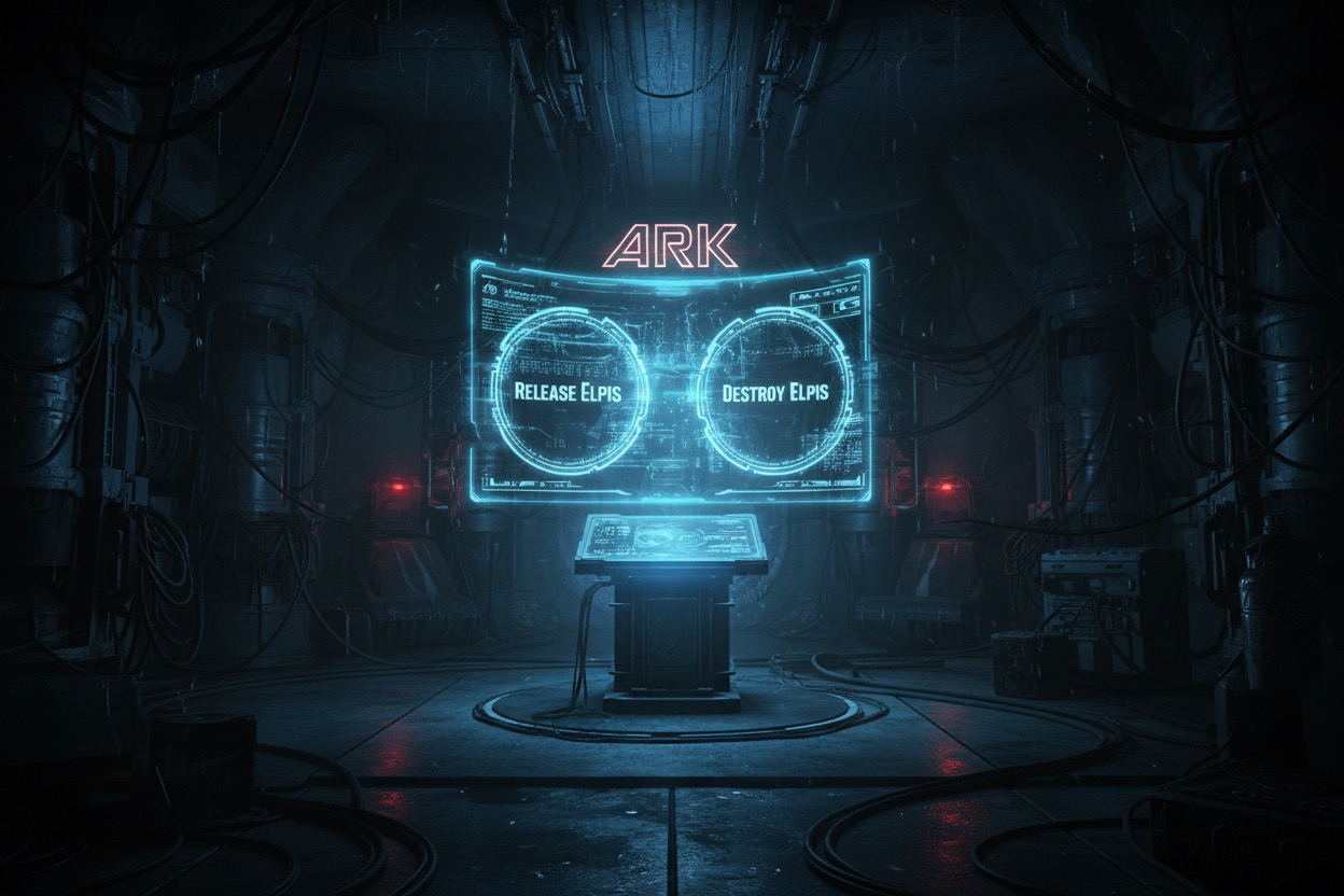 how to save emily re9 – release elpis choice ARK facility Resident Evil Requiem