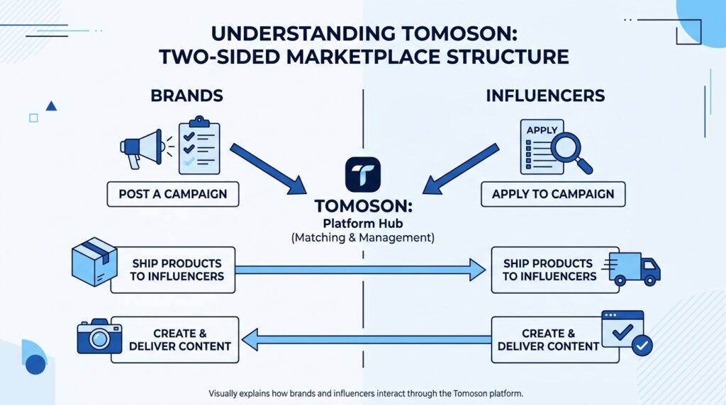 How Tomoson.com marketplace connects brands and influencers