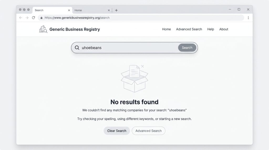 Why Use Uhoebeans Software in Business. Business registry search showing no results found for uhoebeans software