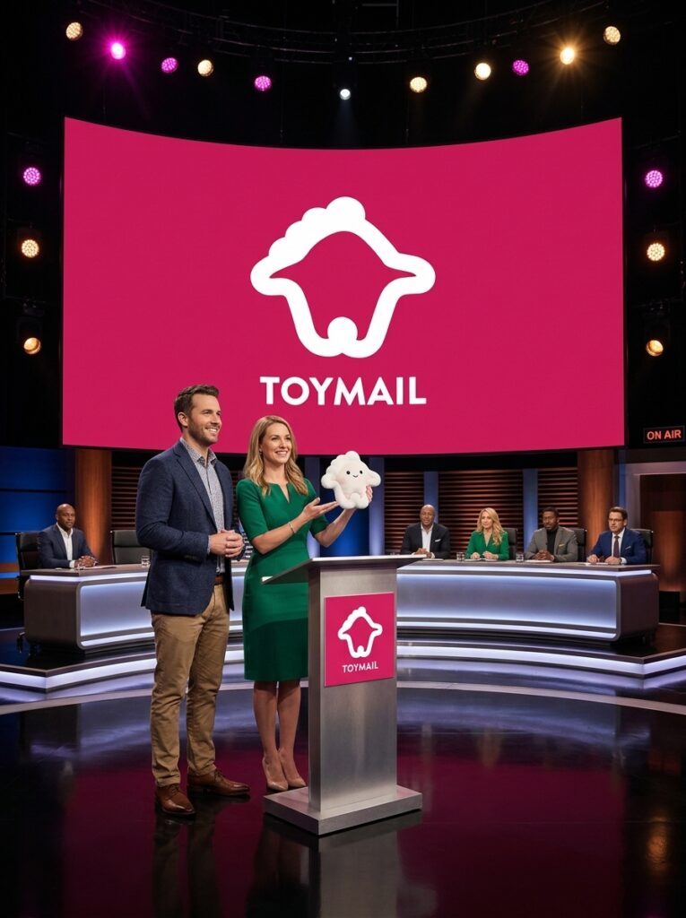 Toymail shark tank pitch moment where founders negotiated a deal with Chris Sacca and Lori Greiner.