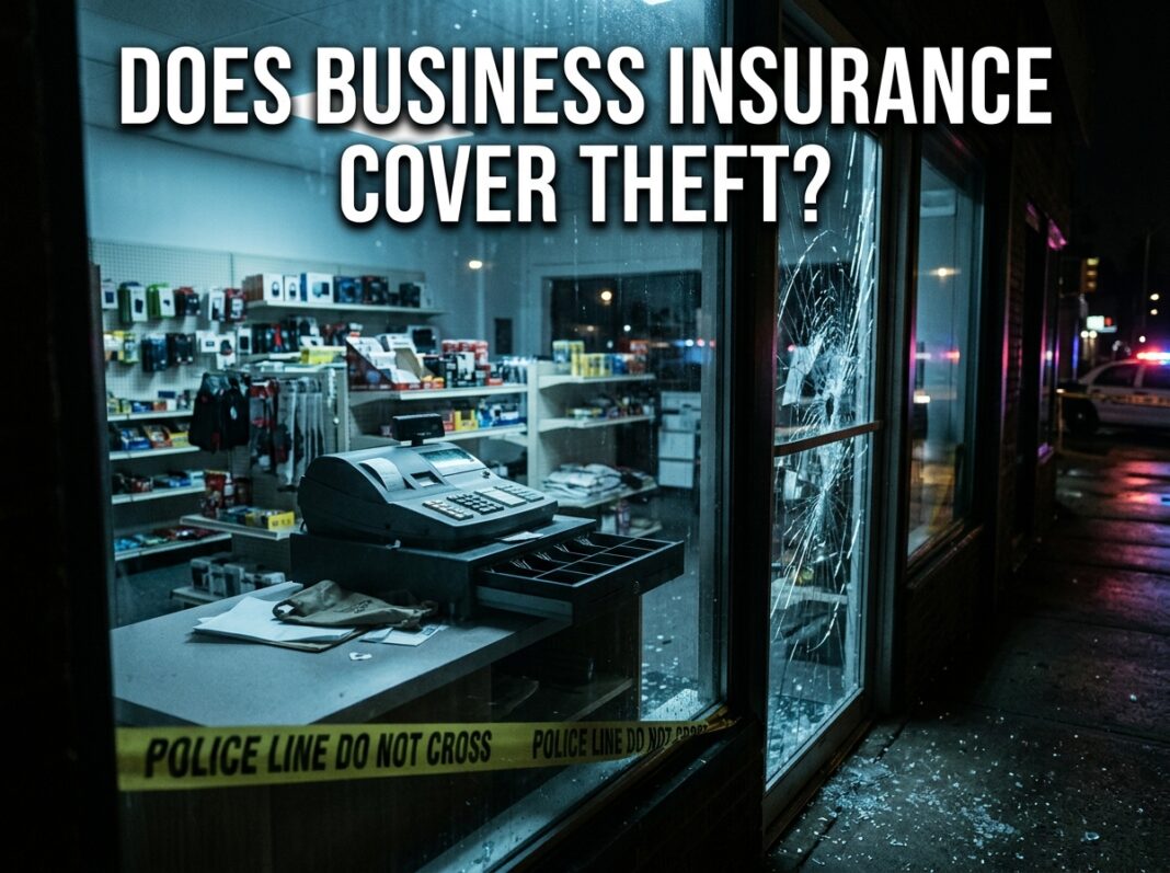 Does Business Insurance Cover Theft? Full Guide