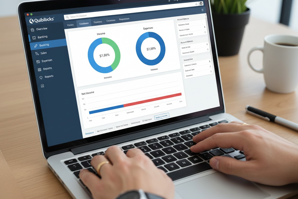 how to use quickbooks for small business dashboard overview