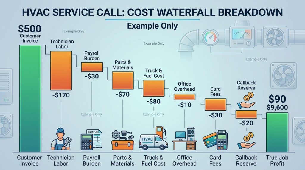 how HVAC service call pricing turns revenue into business profit